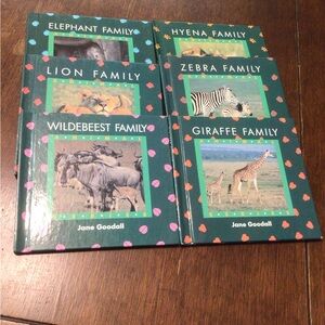 Jane Goodall Animal Family Book Set